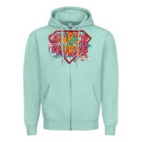 Seafoam super nurse Zipper Hoodie - CowGirlArtShop
