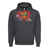 Smoke super nurse Zipper Hoodie - CowGirlArtShop