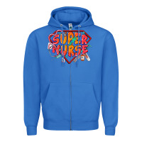 True Royal super nurse Zipper Hoodie - CowGirlArtShop
