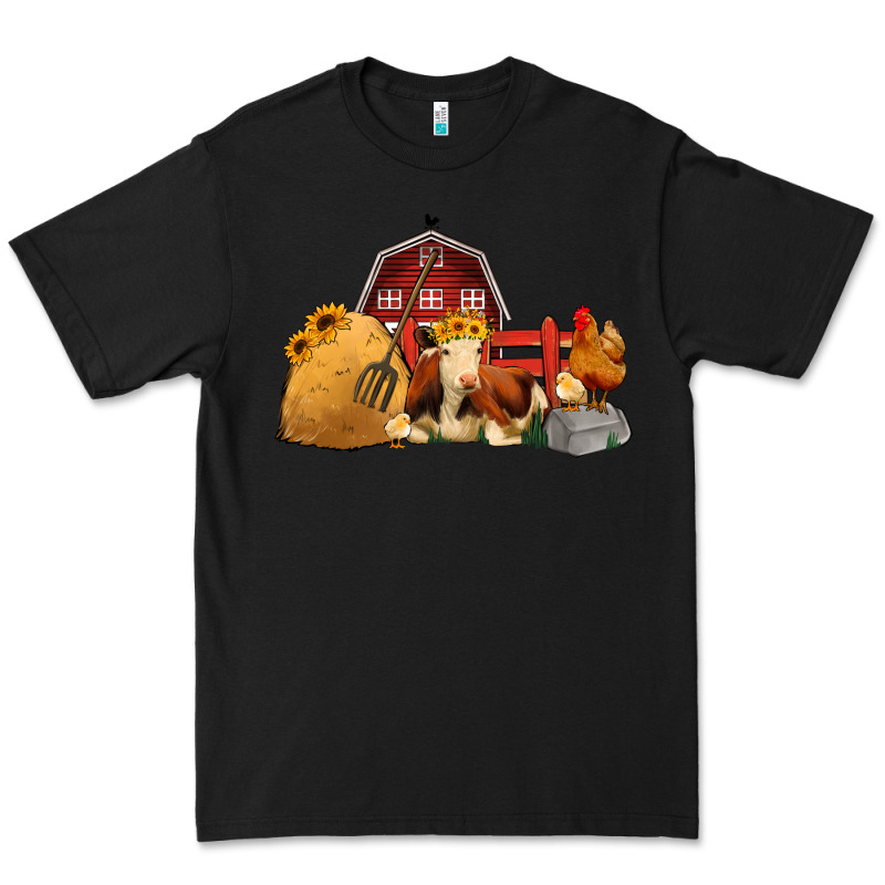 Red Barn Farm Animals Premium Tee by Jasminsmagicworld | Teevron