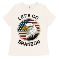 Bone Lets Go Brandon American Bald Eagle Ladies Tee - Jasminsmagicworld
