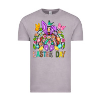 Vintage Zinc Easter Day Rainbow Vintage Tee - BundleAndBundleShop