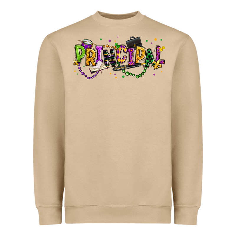 Mardi Gras Principal Heavyweight Sweatshirt by texasbilliewilder | Teevron
