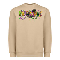 Mushroom mardi gras principal Heavyweight Sweatshirt - texasbilliewilder
