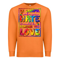 Carrot Be careful who you hate it could be someone you Premium Sweatshirt - FaDigitalArtStudio