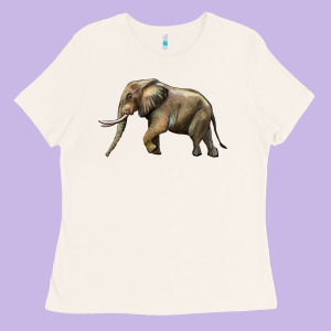 Elephant Ladies Tee Designed By Lillyallendesigns