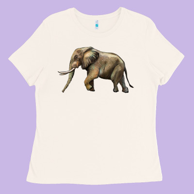 Elephant Ladies Tee Designed By Lillyallendesigns
