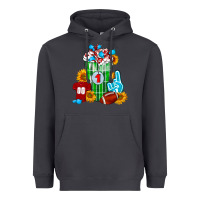 Smoke Football Frappe Heavyweight Hoodie - FaDigitalArtStudio