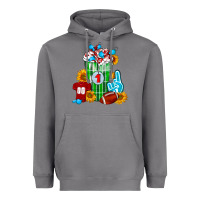 Storm Football Frappe Heavyweight Hoodie - FaDigitalArtStudio