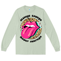 Matcha Always savage never average Long Sleeve Tee - Bettercallsaul