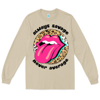 Mushroom Always savage never average Long Sleeve Tee - Bettercallsaul