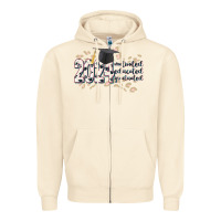 Sandshell 2024 motivated educated graduated Zipper Hoodie - CowGirlArtShop