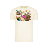Vintage Arctic Western Cowgirl Coffee Cup Bbs Vintage Tee - BundleAndBundleShop
