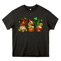 Asphalt fall gnomes with pumpkin pie Heavy Core Tee - AdoDesignShop