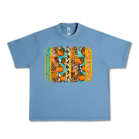 Pebble Blue fall pumpkin brushstroke Urban Heavy Tee - BundleAndBundleShop