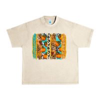 Sandshell fall pumpkin brushstroke Urban Heavy Tee - BundleAndBundleShop