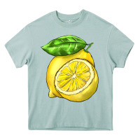Arona lemon Heavy Core Tee - BarkalooDesign