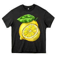 Asphalt lemon Heavy Core Tee - BarkalooDesign