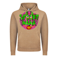 Vintage Coffee Spooky Mama Vintage Hoodie - BundleAndBundleShop