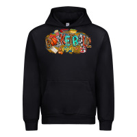Black basketball vibes Urban Hoodie - CowhideDigitalArt