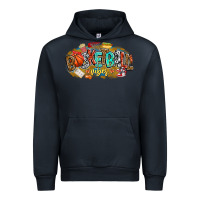 Navy basketball vibes Urban Hoodie - CowhideDigitalArt