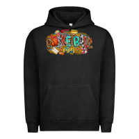Pigment Black basketball vibes Urban Hoodie - CowhideDigitalArt