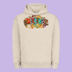 Basketball Vibes Urban Hoodie Designed By Cowhidedigitalart