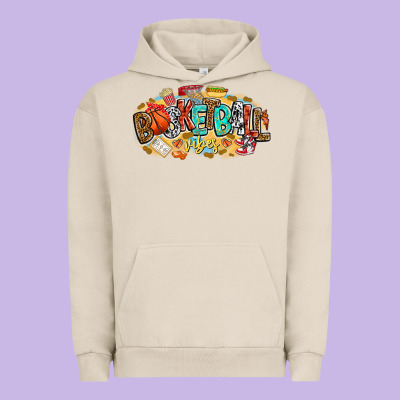 Basketball Vibes Urban Hoodie Designed By Cowhidedigitalart