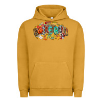 Pigment Peanut Butter basketball vibes Urban Hoodie - CowhideDigitalArt