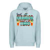 Blue Mist sweet summer time cocktail Premium Hoodie - CowCowDesign