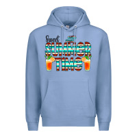 Colony Blue sweet summer time cocktail Premium Hoodie - CowCowDesign