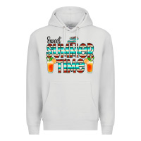 Dove Grey sweet summer time cocktail Premium Hoodie - CowCowDesign