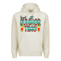 Oatmeal Heather sweet summer time cocktail Premium Hoodie - CowCowDesign