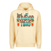 Pina Colada sweet summer time cocktail Premium Hoodie - CowCowDesign