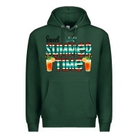Sports Green sweet summer time cocktail Premium Hoodie - CowCowDesign