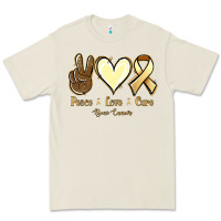 Bone Peace Love Cure Bone Cancer Premium Tee - Jasminsmagicworld
