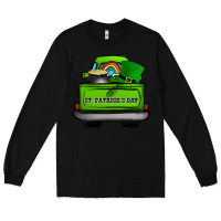 Black St Patrick's Day Truck Long Sleeve Tee - Bettercallsaul
