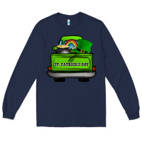 Navy St Patrick's Day Truck Long Sleeve Tee - Bettercallsaul