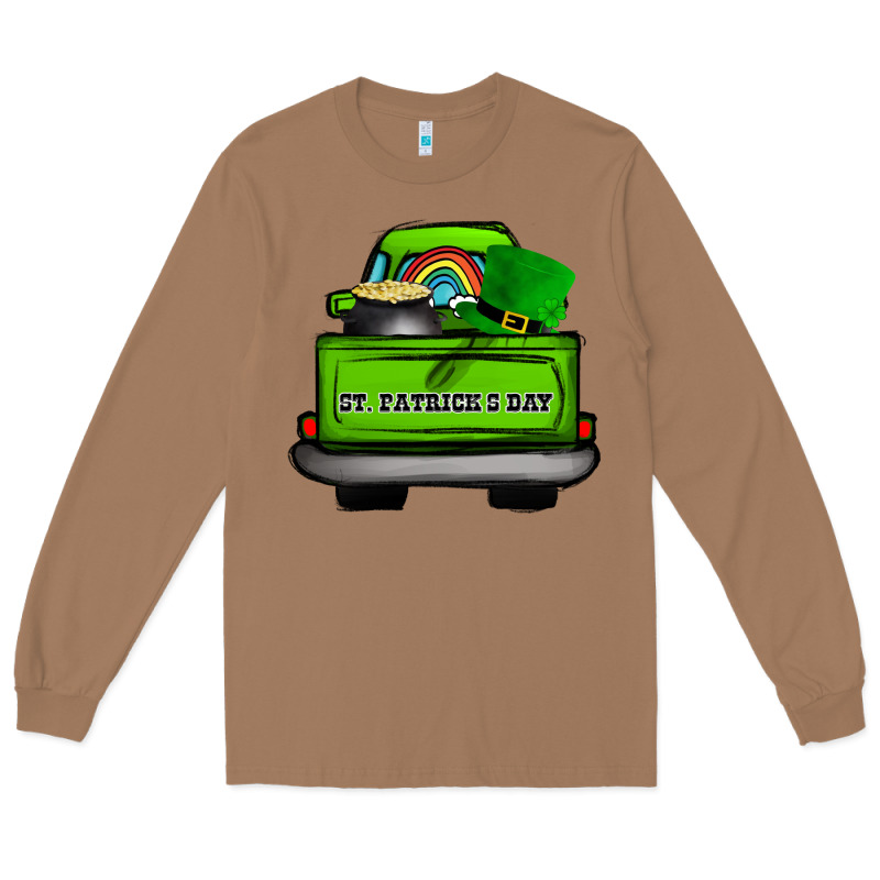 St Patrick's Day Truck Long Sleeve Tee by Bettercallsaul | Teevron