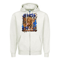 Oatmeal Heather oh my stars Zipper Hoodie - CowGirlArtShop