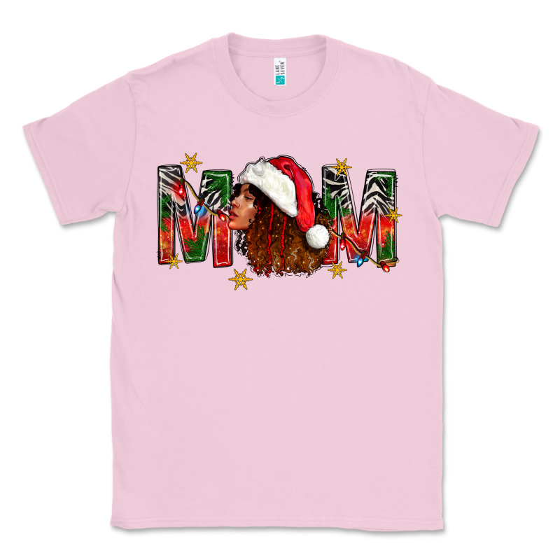 Western Mom With Woman In Santa Hat Classic Tee by BundleAndBundleShop | Teevron