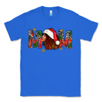 True Royal Western Mom With Woman In Santa Hat Classic Tee - BundleAndBundleShop