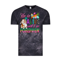 Cloud Black He Is Alive And I'm Forgiven Vintage Tee - BundleAndBundleShop