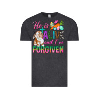 Vintage Black He Is Alive And I'm Forgiven Vintage Tee - BundleAndBundleShop