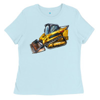 Compact Track Loader Ladies Tee | Teevron