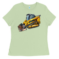 Matcha Compact Track Loader Ladies Tee - LillyAllenDesigns
