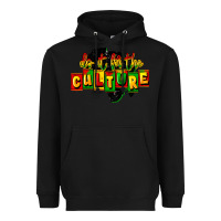 Black Do it for the culture Heavyweight Hoodie - FaDigitalArtStudio