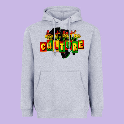 Do It For The Culture Heavyweight Hoodie Designed By Fadigitalartstudio
