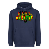 Navy Do it for the culture Heavyweight Hoodie - FaDigitalArtStudio