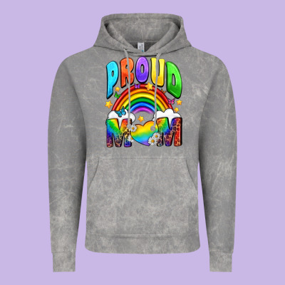Western Proud Mom Vintage Hoodie Designed By Bundleandbundleshop